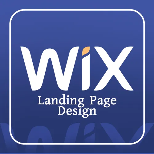 Wix Landing Page Design