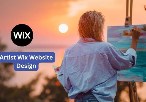 Artist Wix Website Design